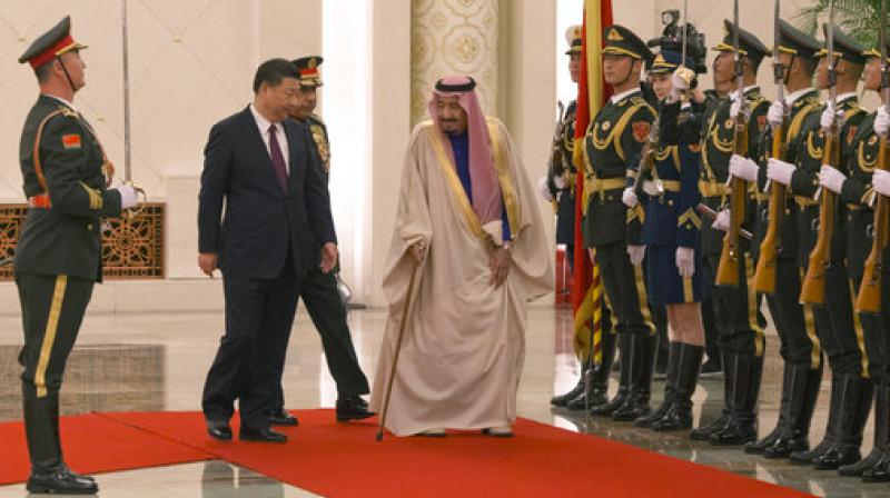 Xi odwiedzi Arabię Saudyjską (???)