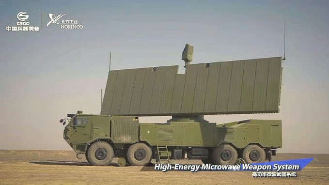 China's fresh  powerful microwave weapon can destruct  drone swarms within a 3 km radius