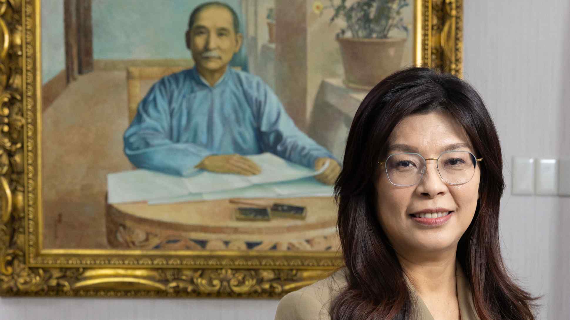 Cheng Li-wun in China – or Trump helps in the reunification of China