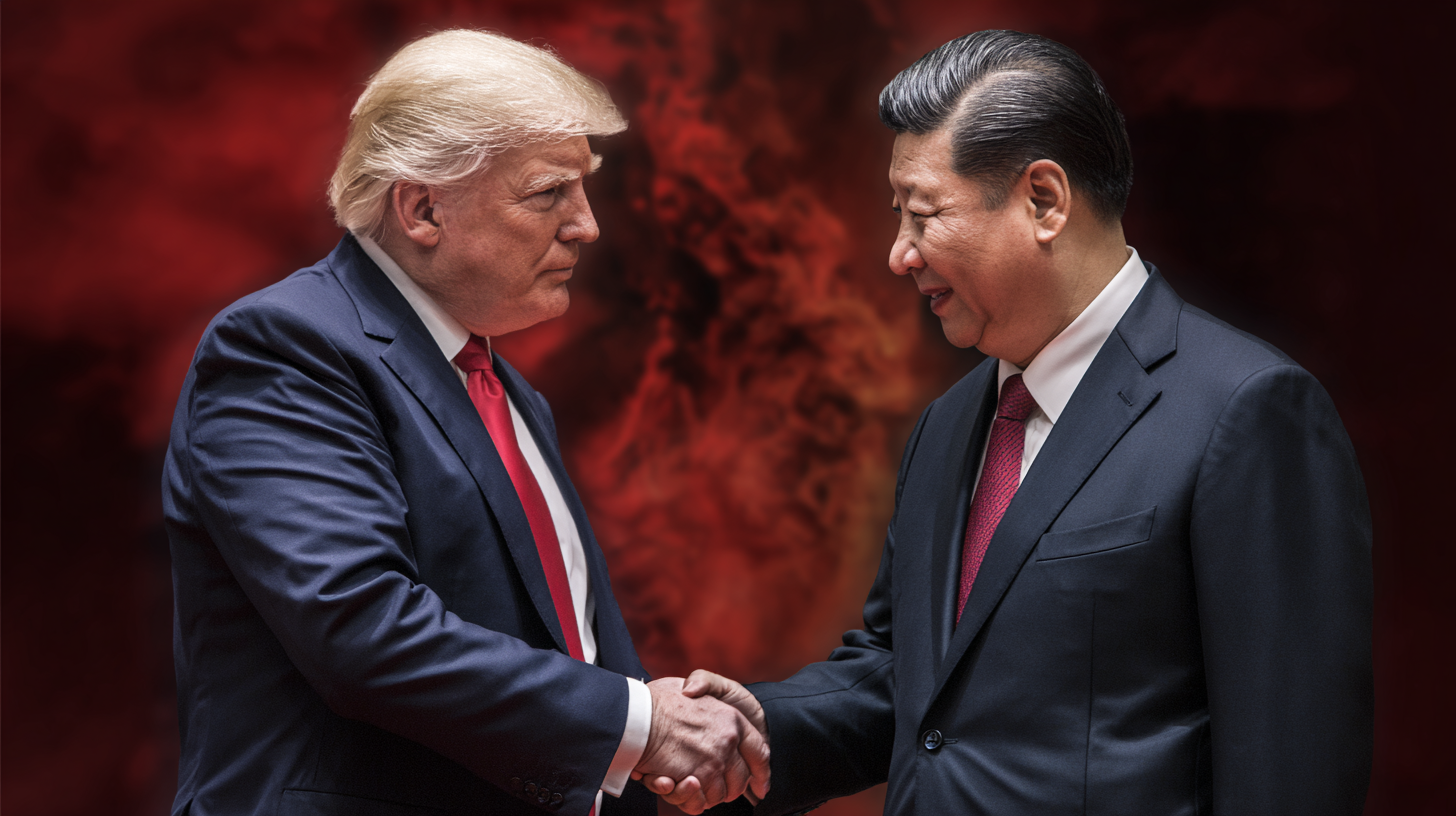 Tensions are rising ahead of the announced gathering  between Xi and Trump